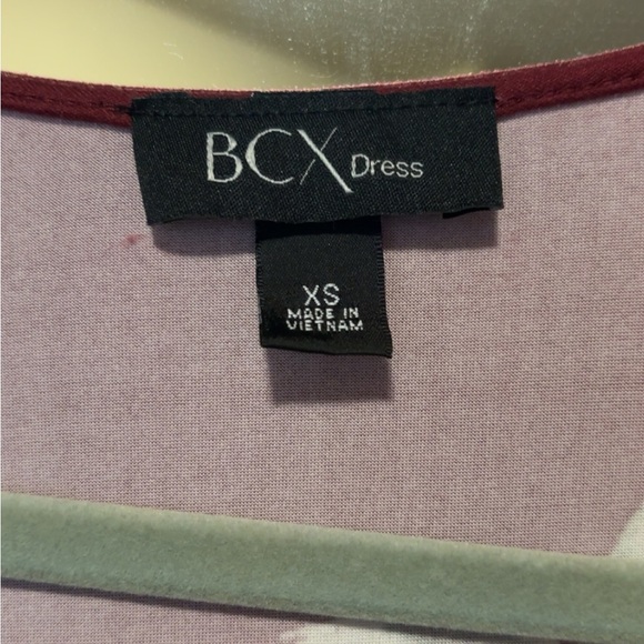 BCX Floral Rose High Low Dress - Picture 4 of 4